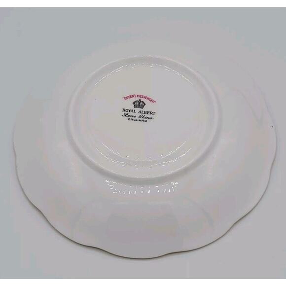 Royal Albert Queens Messenger Saucer England Bone China - Picture 2 of 2
